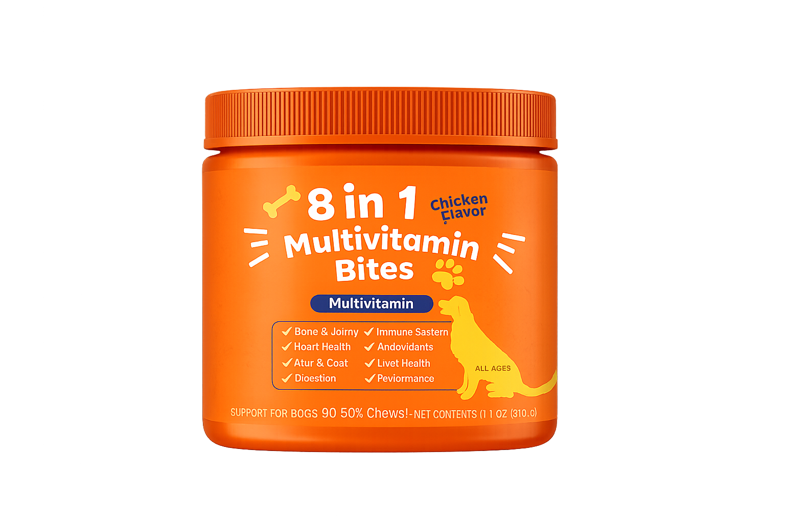 8 in 1 Multivitamin Bites